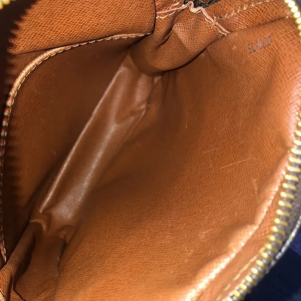 LOUIS VUITTON DANUBE PM Monogram Crossbody Shoulder Bag SL0919 with LV Dust Bag